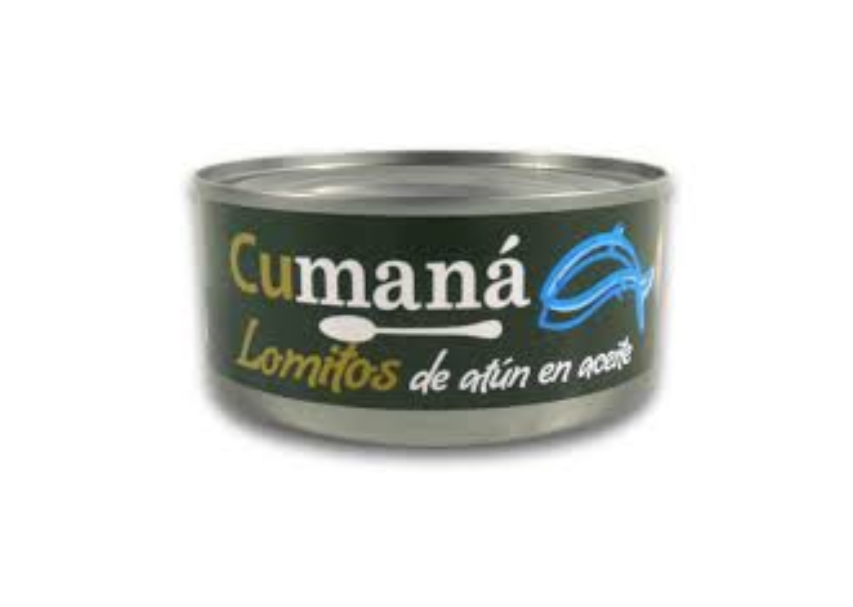 CUMANÁ LOMITOS DE ATÚN EN ACEITE Y AGUA 170GR
