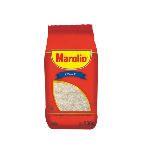 ARROZ DOBLE MAROLIO 500GR