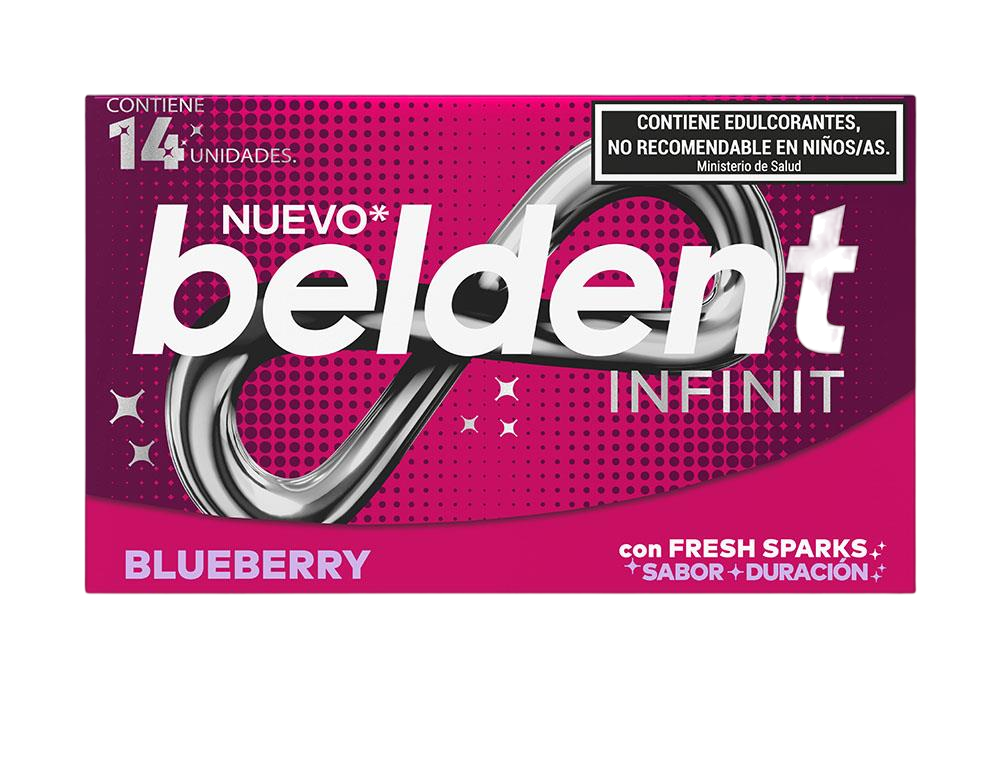 CHICLES BELDENT INFINIT BLUEBERRY