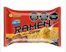 RAMEN ARCOR CARNE X 70GR