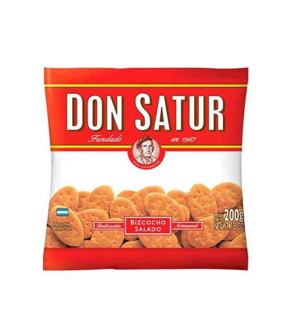 BISCOCHO SALADO DON SATUR 200GR