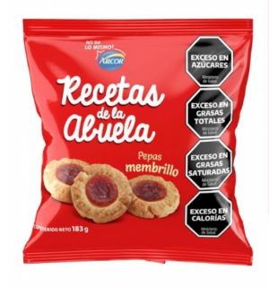 RECETAS DE LA ABUELA PEPAS DE MEMBRILLO 183GR