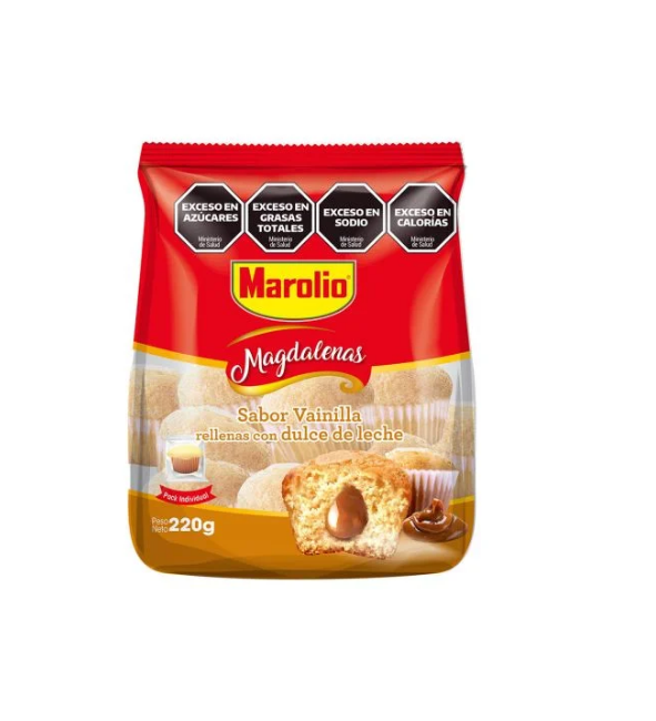 MAGDALENAS MAROLIO RELLENAS