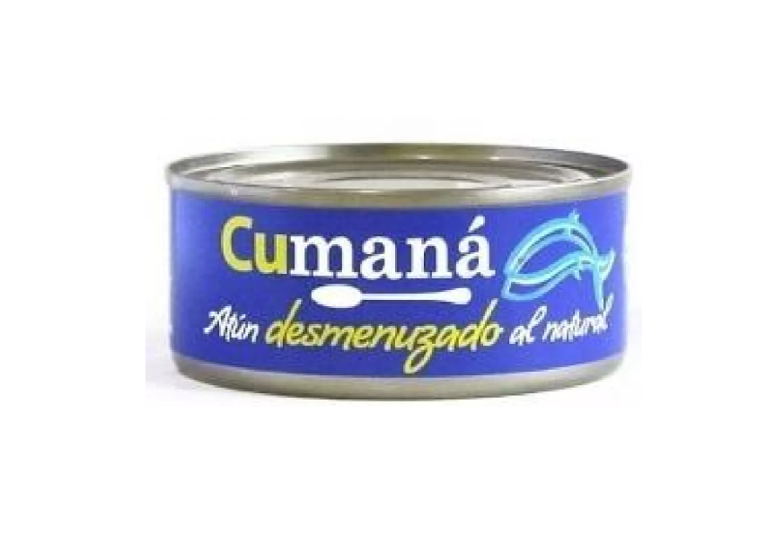 ATUN CUMANA DESMENUZADO AL NATURAL 170G