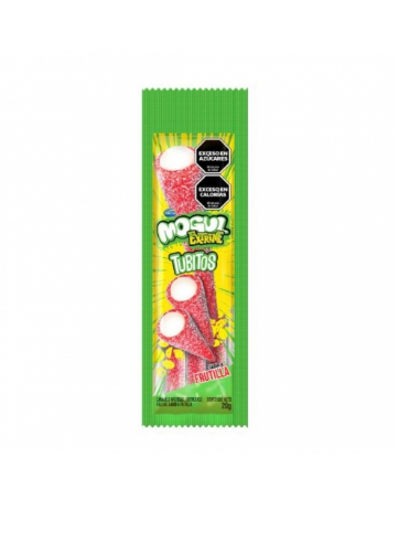 TUBITOS MOGUL EXTREME FRUTILLA 20GR